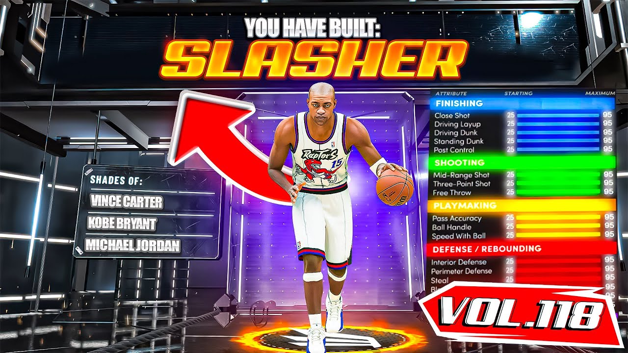 BEST SLASHER BUILD ON NBA 2K22! RARE BUILD SERIES VOL. 118