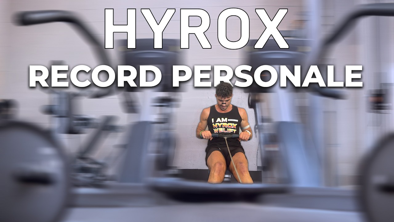 Il mio miglior tempo HYROX di sempre (e non è un caso)