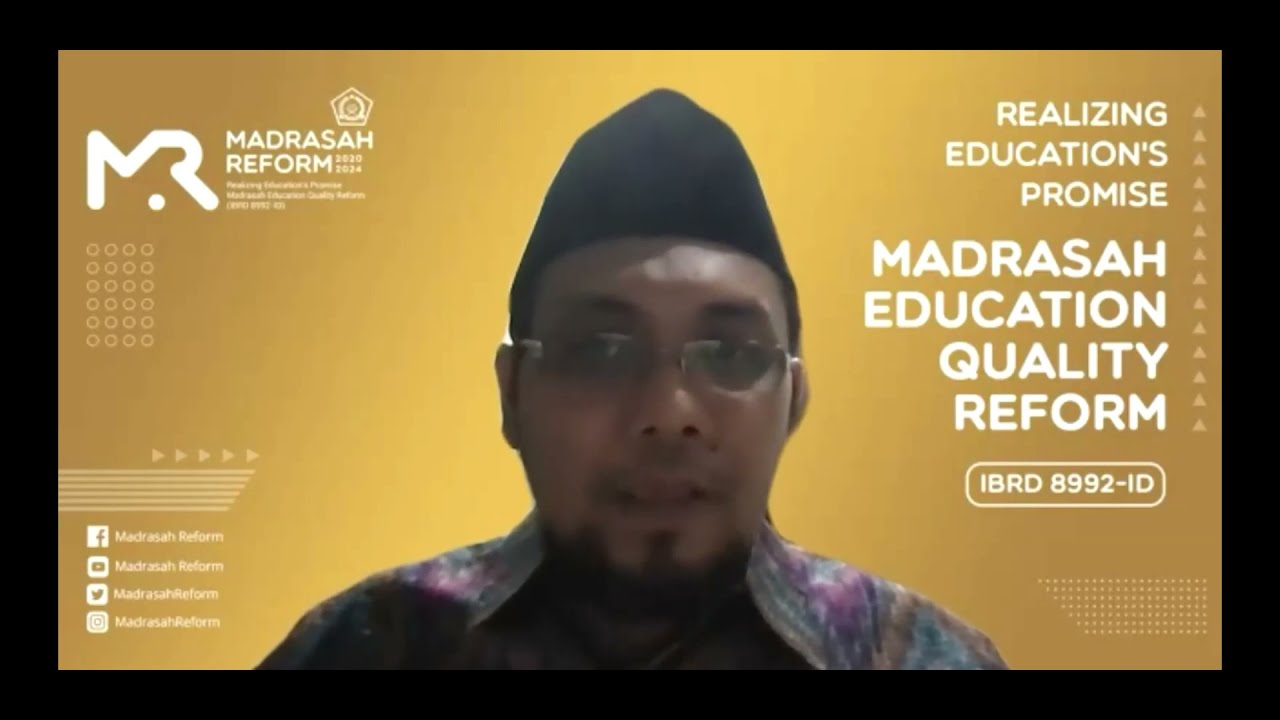 Madrasah Reform Talks MRT Smart Madrasah   Digital Platform