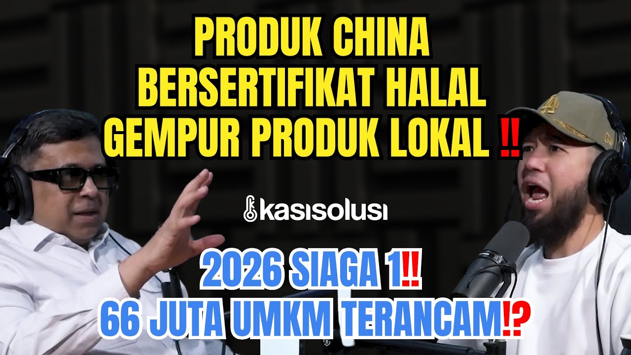 Babe Haikal: Produk China Label Halal Akan Gempur Produk Lokal di 2026‼️Solusi atau Matikan UMKM⁉️