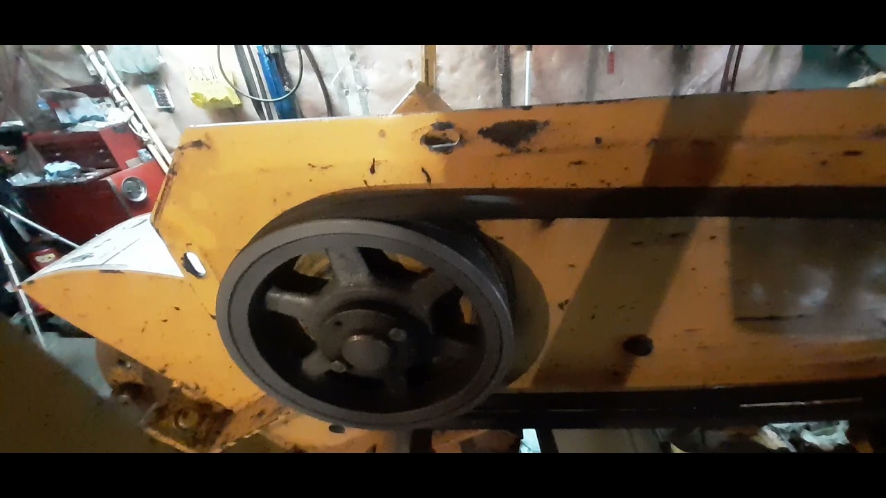 Vermeer sc252. Drive  wheel Scwelling part 2. Pls lke and subscribe.