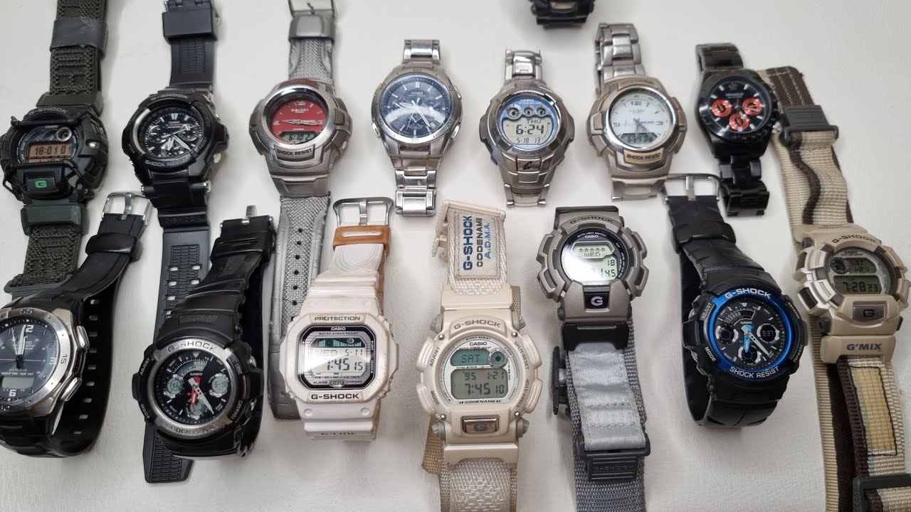 Casio G-Shock used Watches Collection | Cheaper and branded in demand Watches