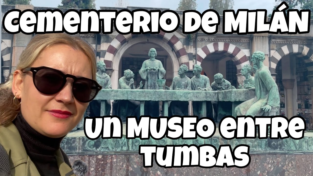 Este es uno de los CEMENTERIOS más BONITOS del mundo‼️🇮🇹 cementerio monumental de Milán. 