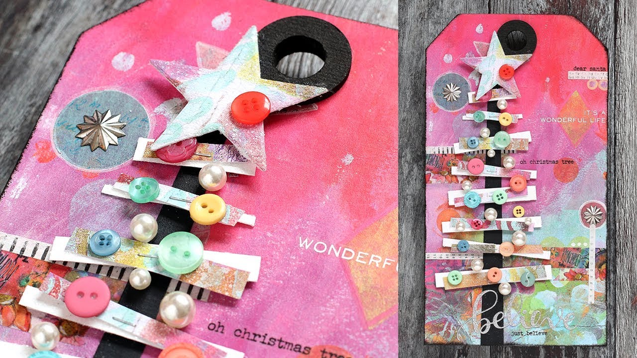 Oh Christmas Tree: Mixed Medium with Shari Carroll