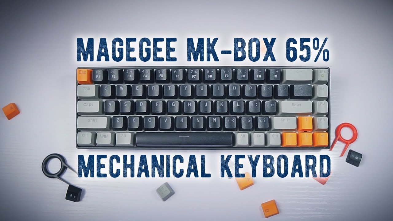 Best BUDGET First Mechanical Keyboard // MageGee MK-Box 65% (Red Switch) Review