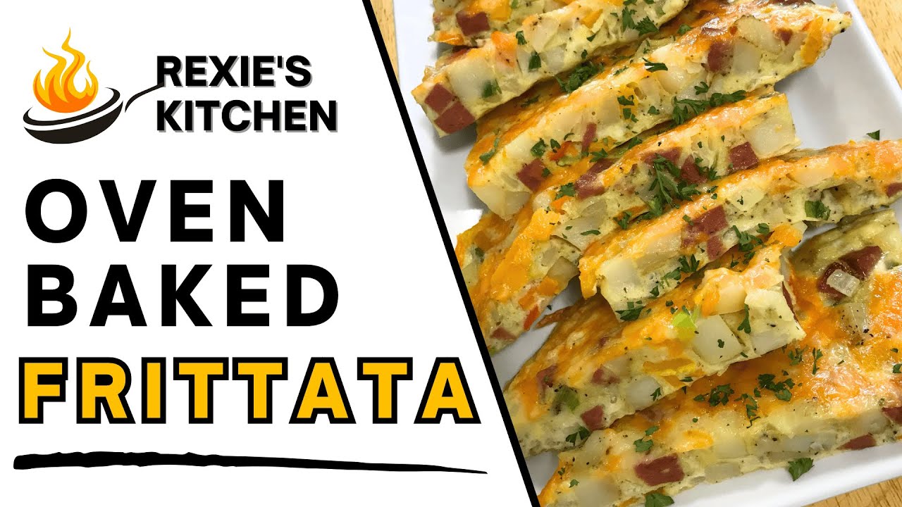 OVEN BAKED FRITTATA | How To Cook Oven Baked Frittatas | Step By Step Cooking