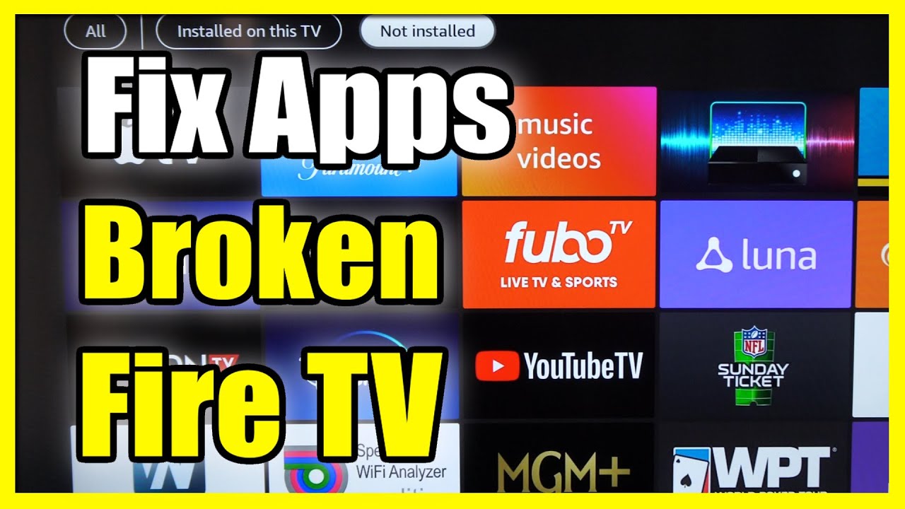 Как исправить неработающие приложения на Amazon Fire TV (краткое руководство)
