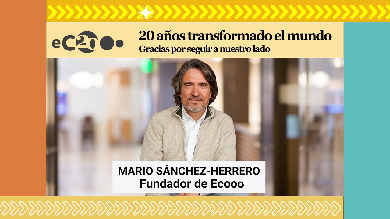 20 años de Ecooo Eenergía Ciudadana: Conoce a Mario Sánchez Herrero, fundador de Ecooo