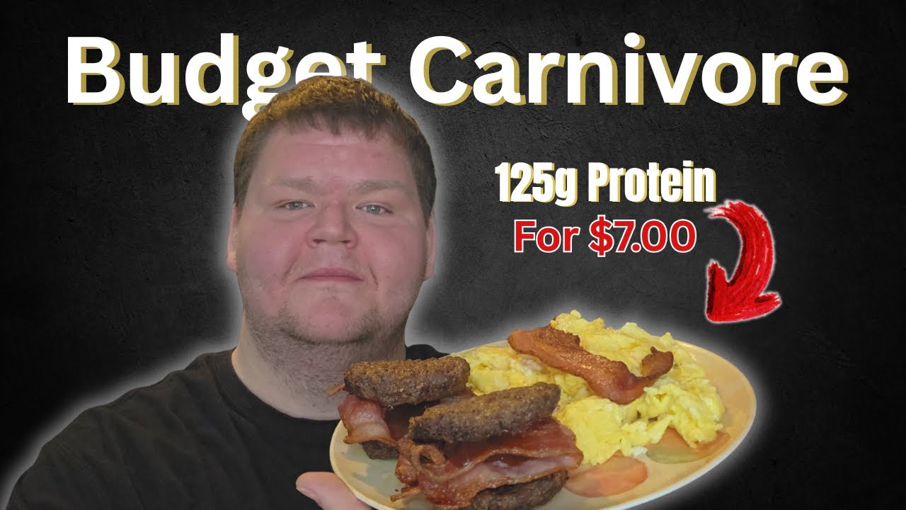 Budget Carnivore Meal That I Lost A Lot Of Weight From (Only Cost $7)