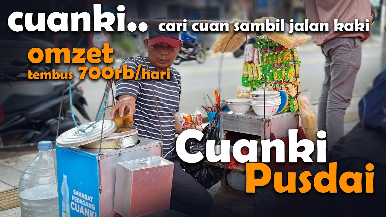 CUANKI Pusdai Bandung ! omzet 700rb/hari