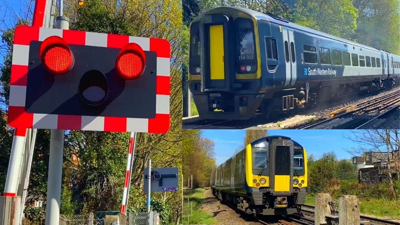 Barnes Kew Line Level Crossing, London
