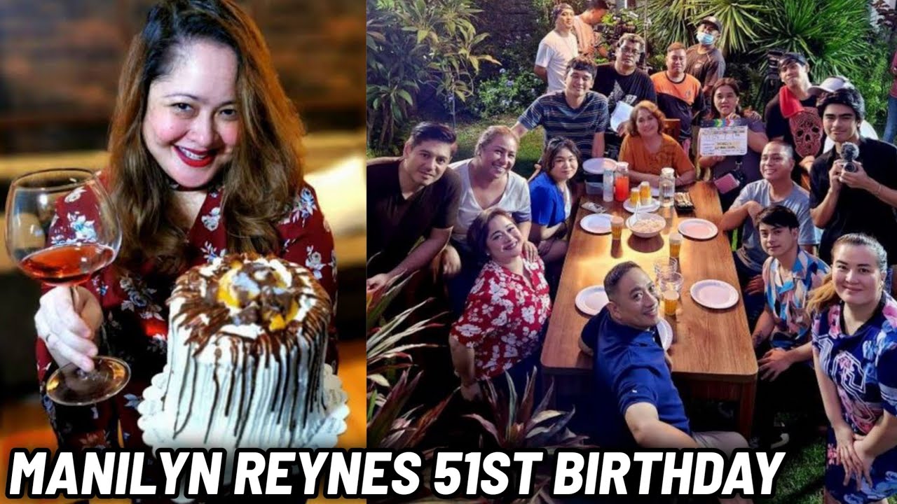 MANILYN REYNES 51ST BIRTHDAY❤️Simpleng Salo-salo DINNER PARTY sa Taping ng Pepito Manaloto