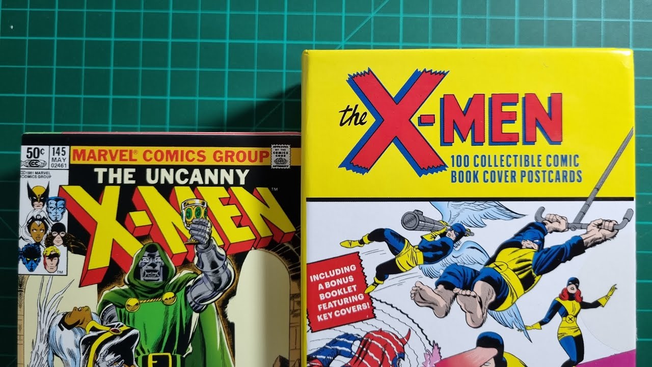 MARVEL X-MEN 100 Collectible Comic Book Cover Postcards 