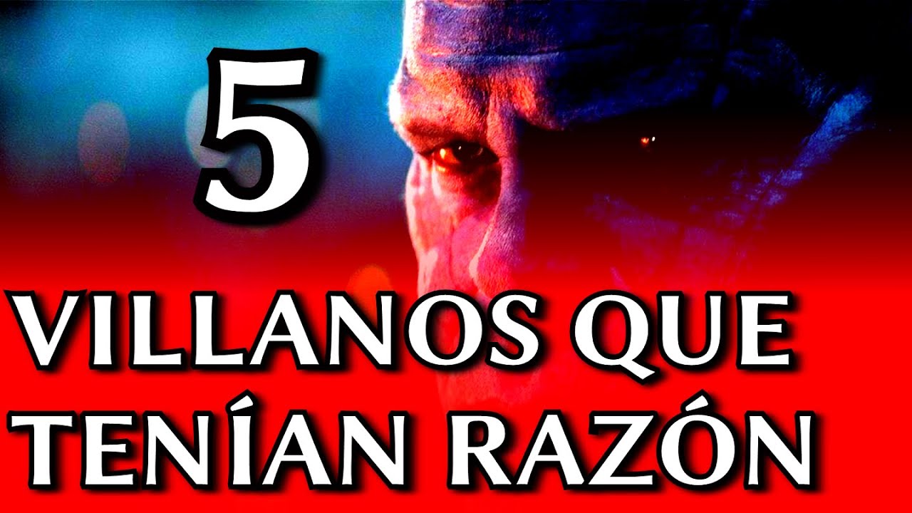 🔻5 VILLANOS QUE TENÍAN RAZÓN ~Sommer 🔻