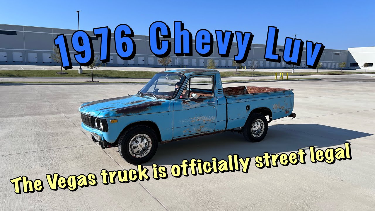 Chevy Luv официально получил разрешение на использование на дорогах общего пользования и готов те...