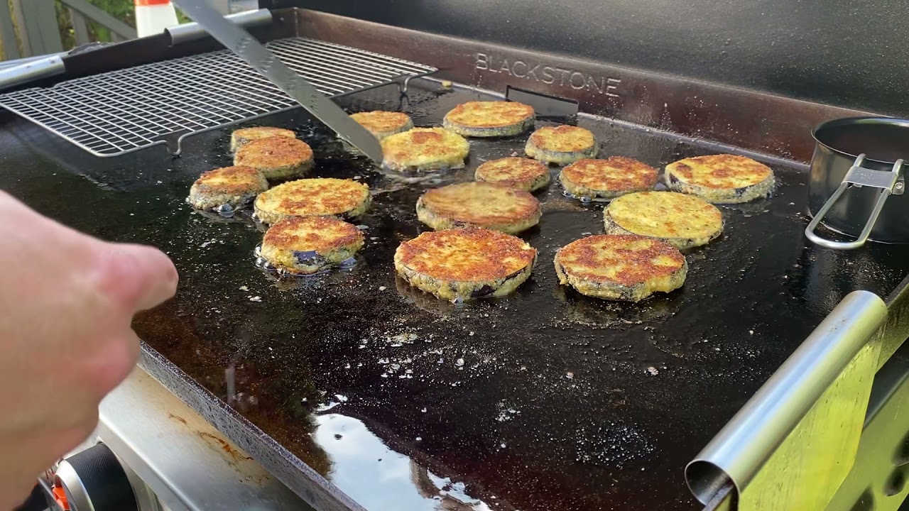 Seans Backyard Griddle: Eggplant Parmesan