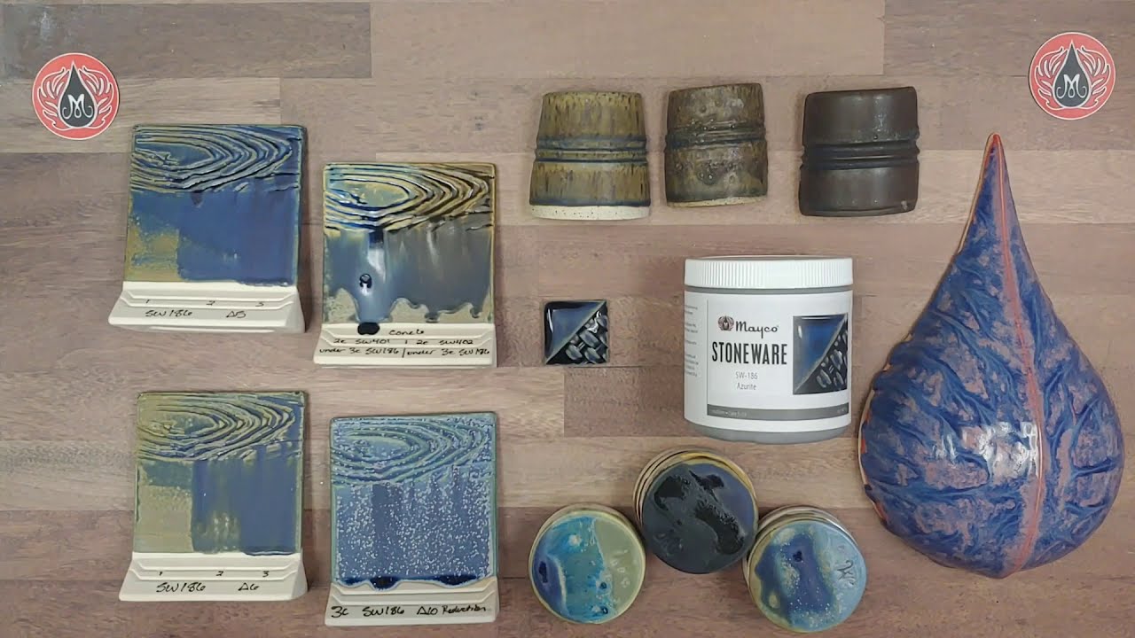 Glaze Profile: SW-186 Azurite