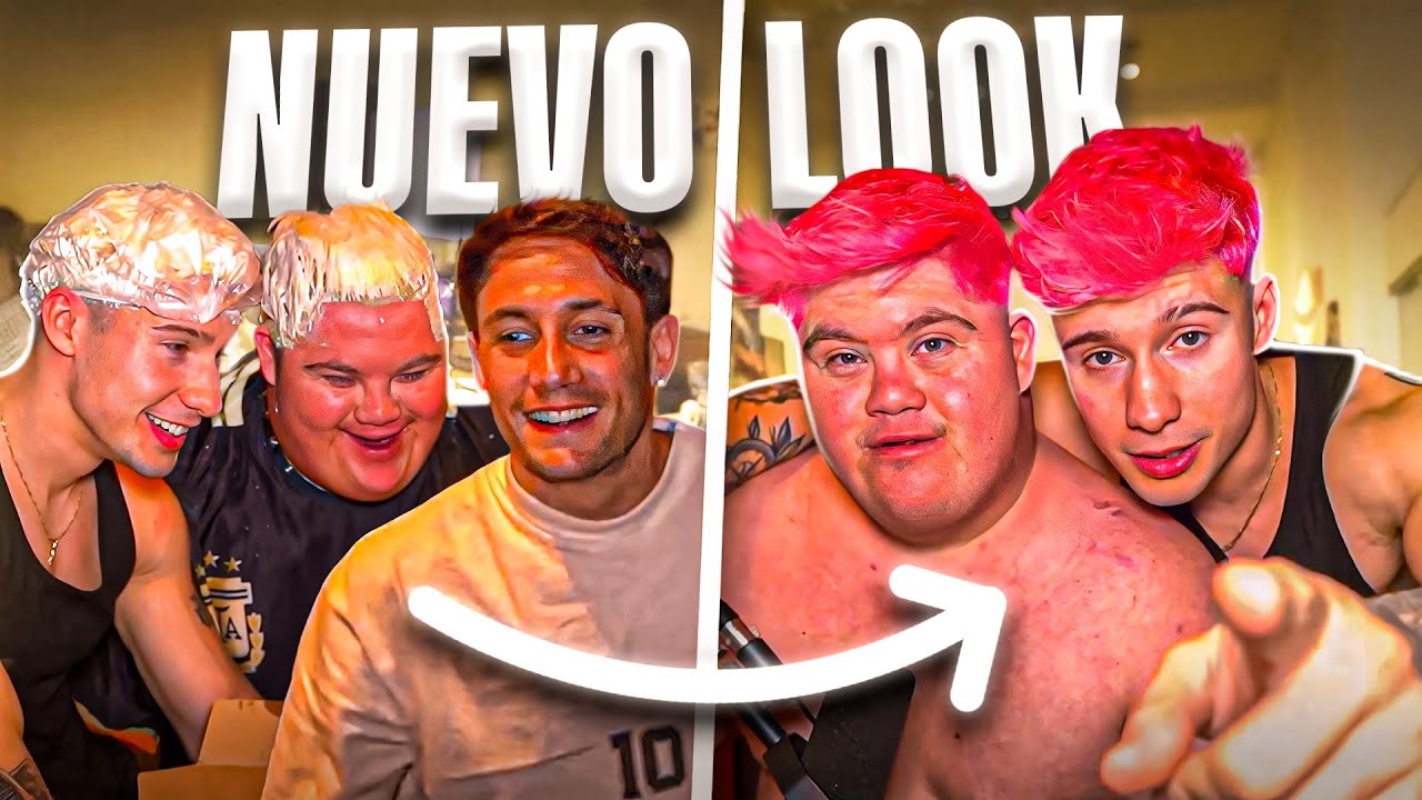 HACEMOS UN CAMBIO DE LOOK en PLENO STREAM con ALONSO ft. MOMO