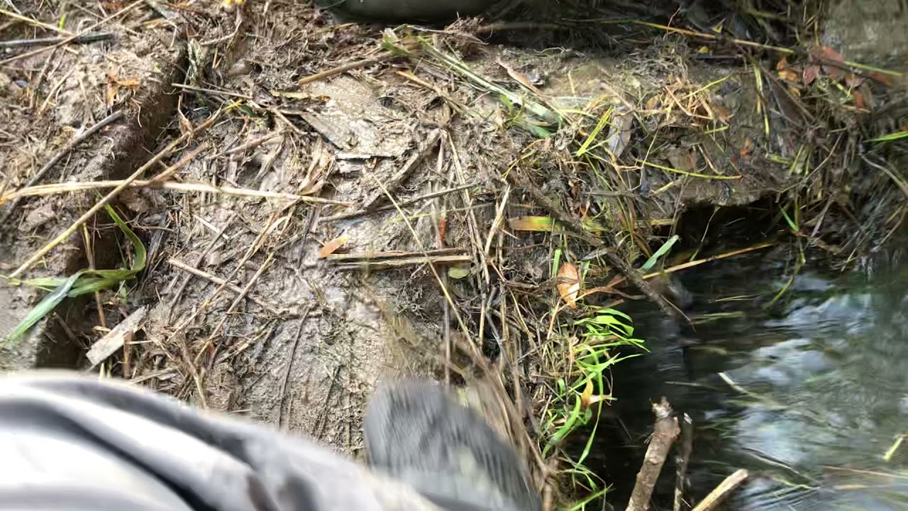 Unclogging Culvert 3