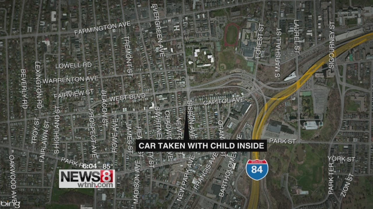 Hartford PD: man steals car with child sleeping in backseat