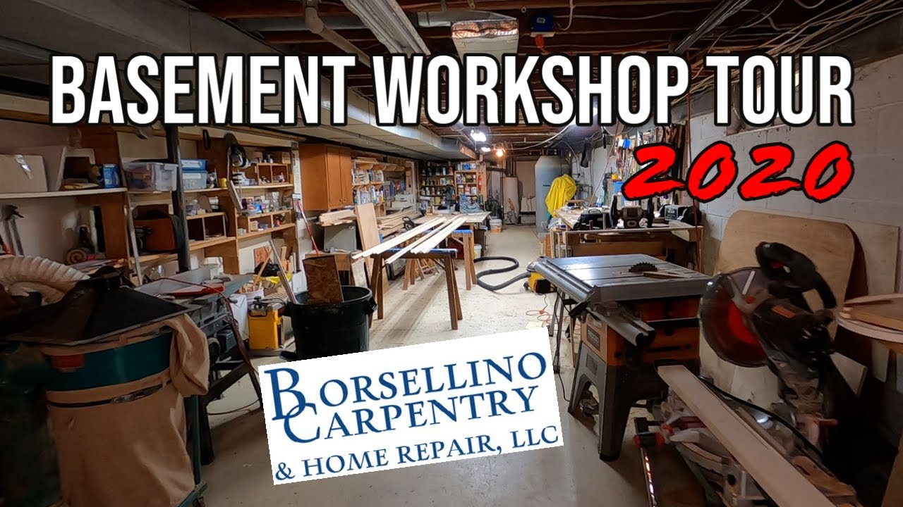 Basement Workshop Tour 2020