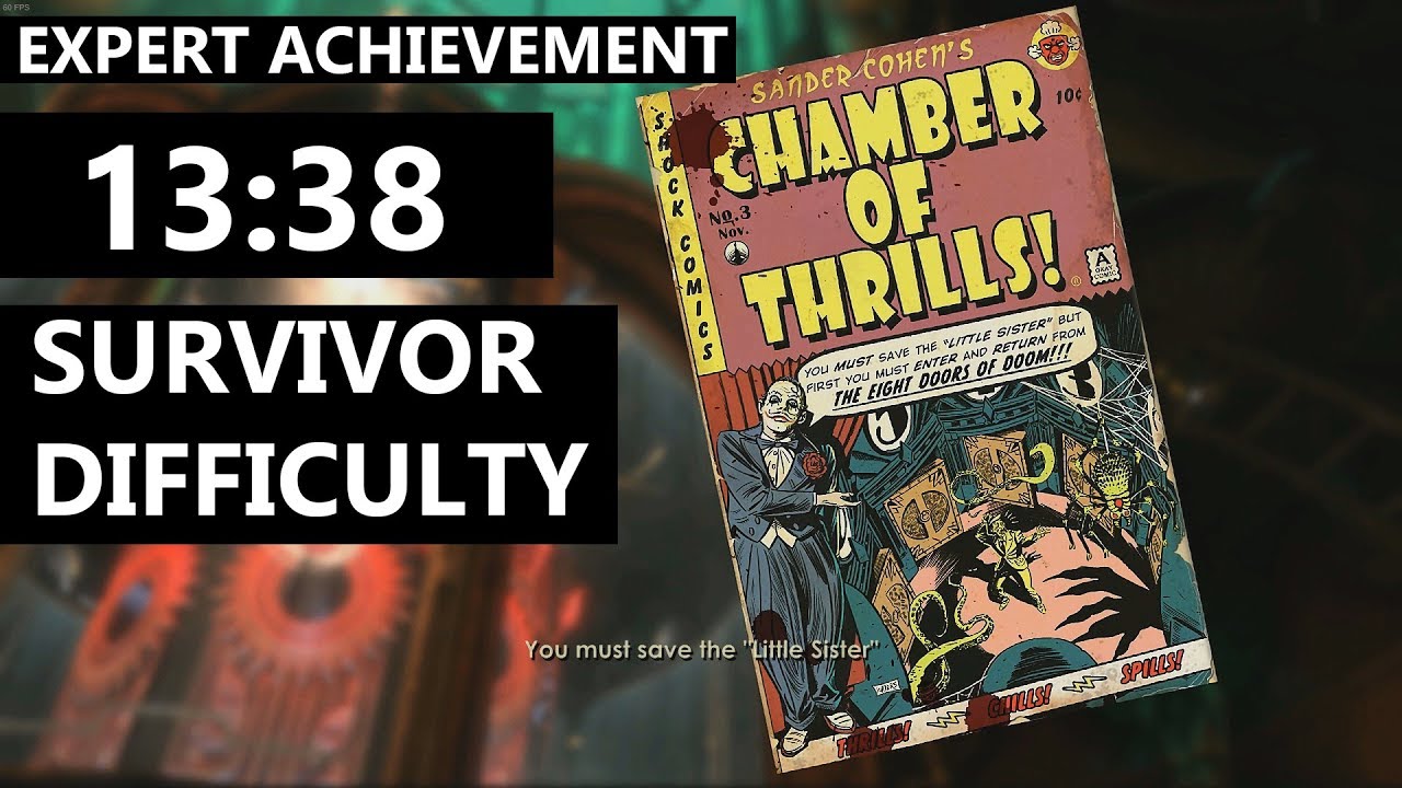 Bioshock - Worlds Of Hurt - Expert Achievement (Survivor Difficulty - 13:38)