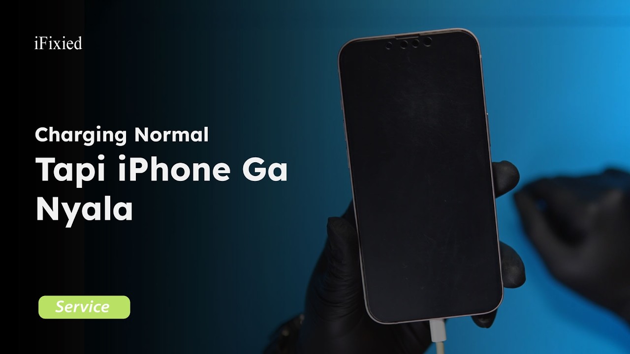 Ampere Masuk Normal Tapi Layar Mati | iPhone 13 Diservice
