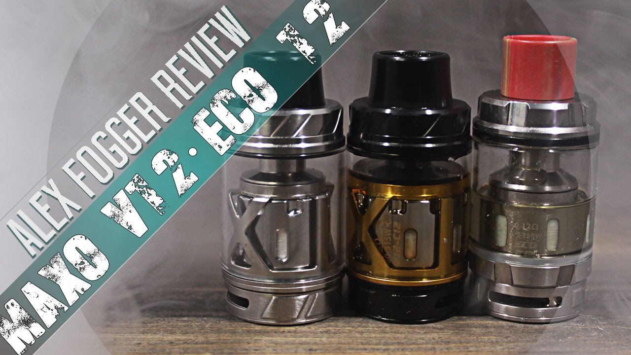 Ijoy Maxo V12 & Cigpet ECO 12 ▲▼ Два конкурента TFV12