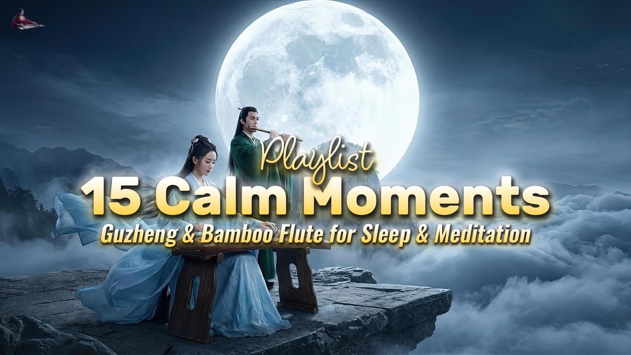 15 Calm Moments 🌿 Guzheng & Bamboo Flute Album for Deep Sleep & Meditation (50 Minutes Zen Journey)