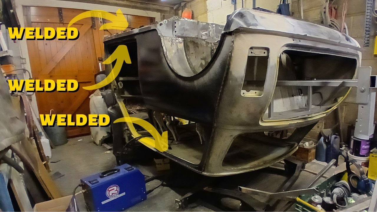 More welding on my classic Mini