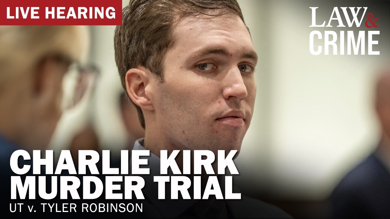 HEARING: Charlie Kirk Murder Trial &mdash; UT v. Tyler Robinson &mdash; Day 2