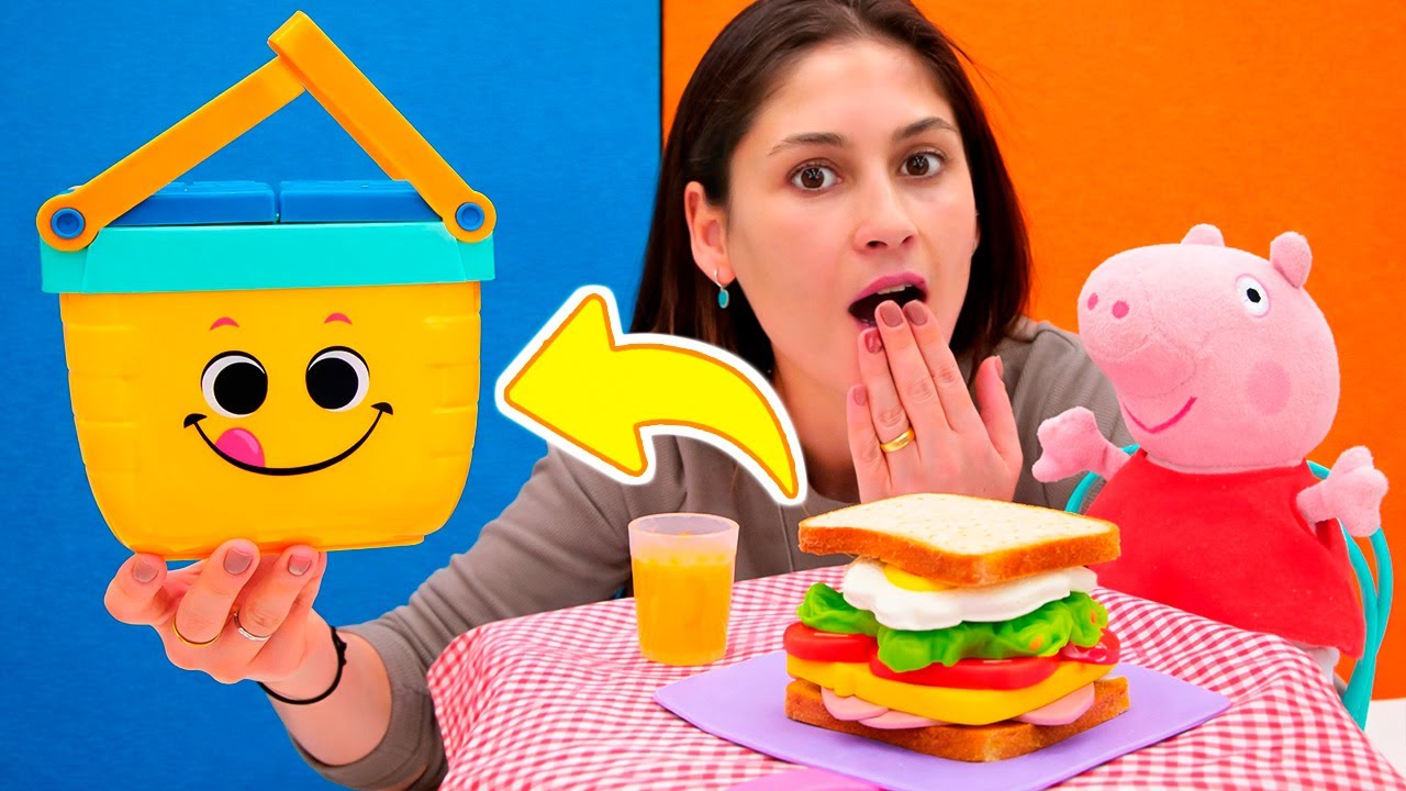 Kahvaltı Okulda! Peppa'nın Sandviç Günü 🥪 | Ayşe ile Eğlenceli Anaokulu Oyunları