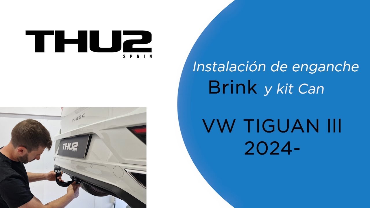 Instalación de enganche Brink en VW TIGUAN lll 2024-