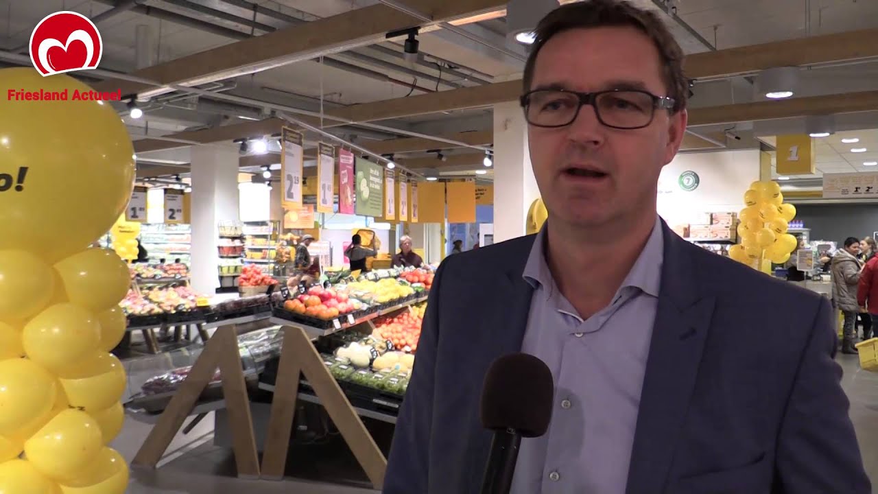 Erik Kooistra over de vernieuwde Jumbo winkel in Heerenveen