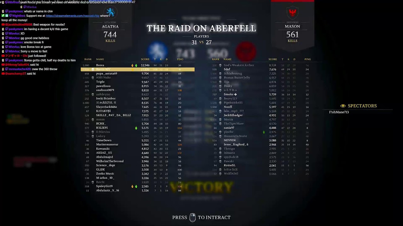 Rocco XIV lv 3000+ Chivalry 2