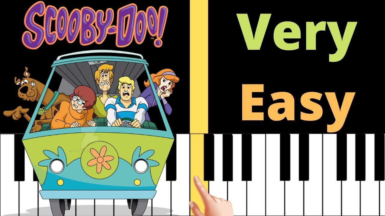 Scooby Doo - Where Are You Theme | VERY EASY Piano Tutorial