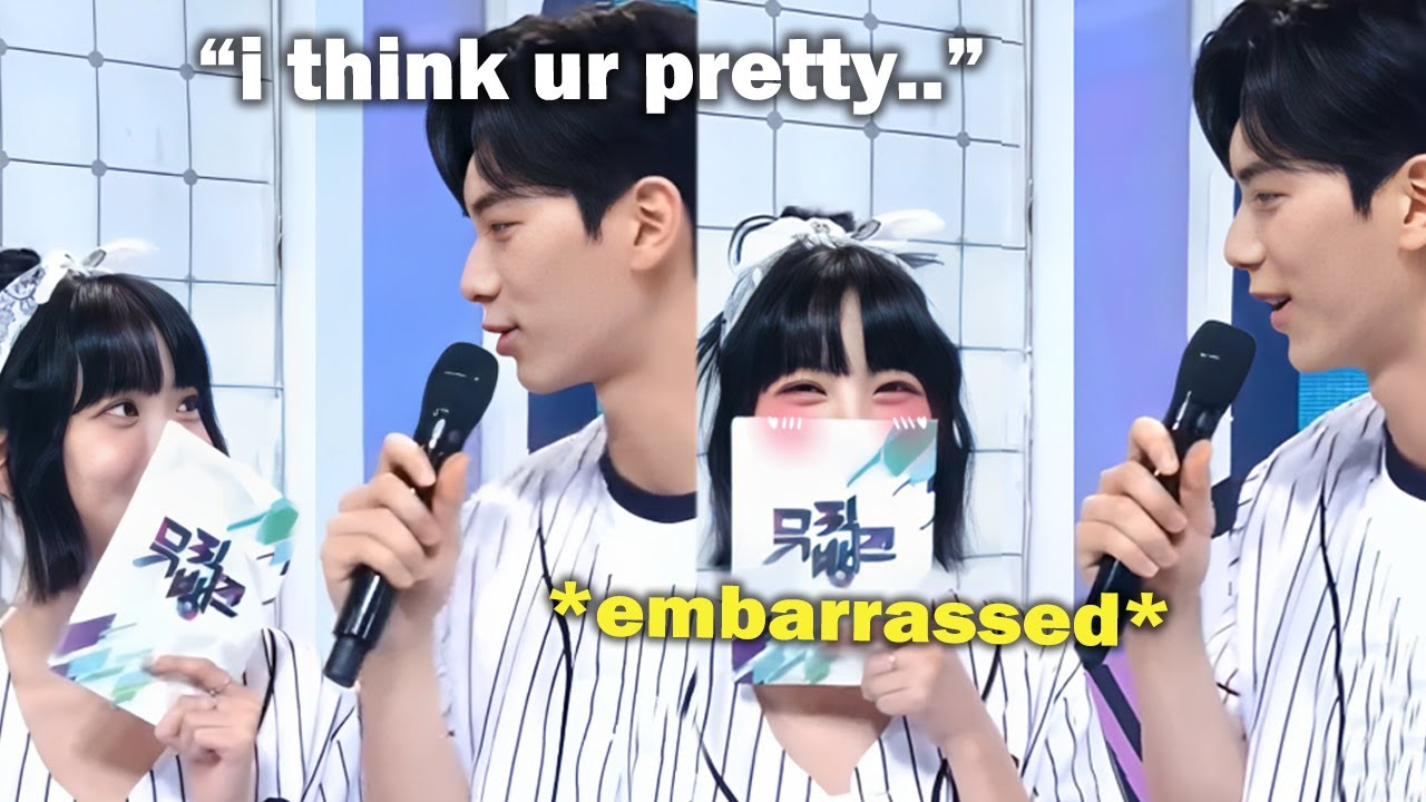Chaemin *reveals* he had a hard time getting close to Eunchae because she's too pretty?