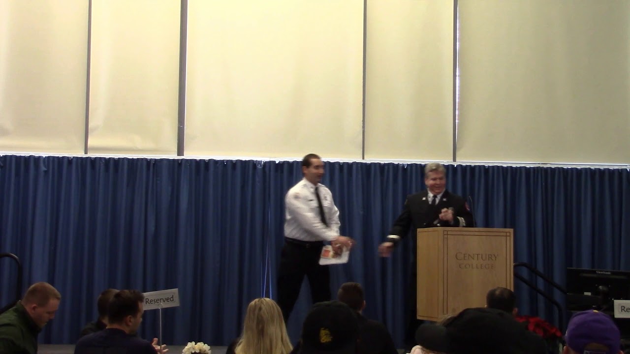 Century College Firefighter I & II Fall 2019 Graduation