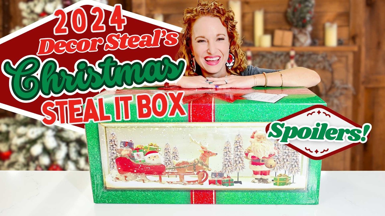 Decor Steals 🎅 Steal it Box Christmas 2024 🎅