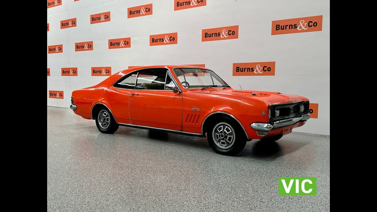 1970 Holden HT Monaro GTS Manual Coupe