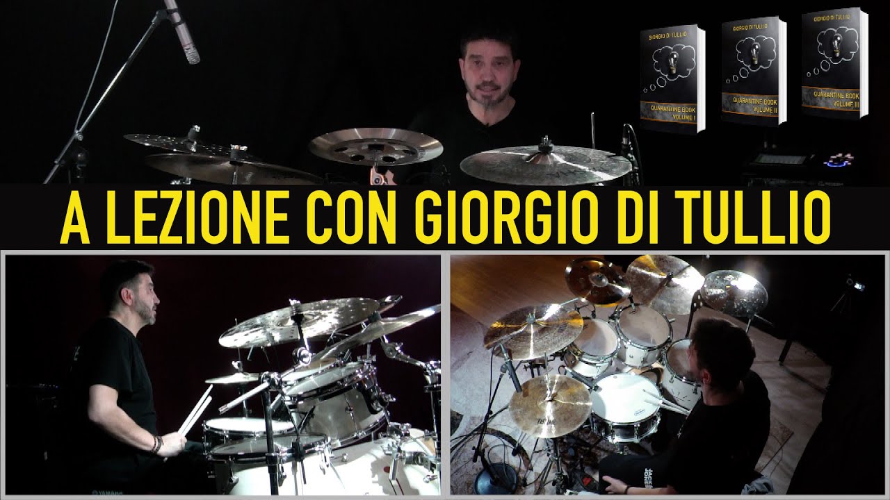 A lezione con Giorgio Di Tullio - Live @ Usr Music Lab - Drum Lesson | Tutorial