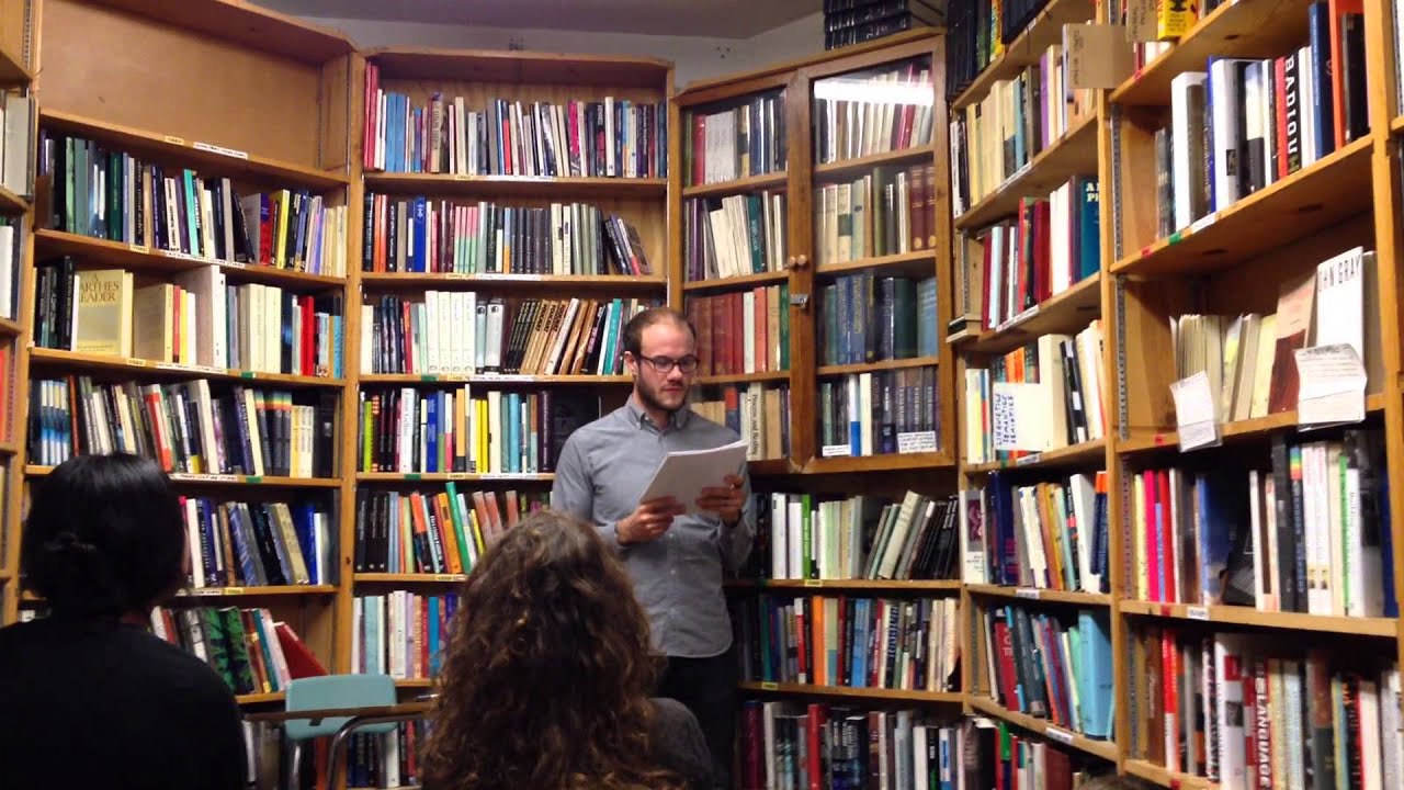Danniel Schoonebeek reading in San Francisco
