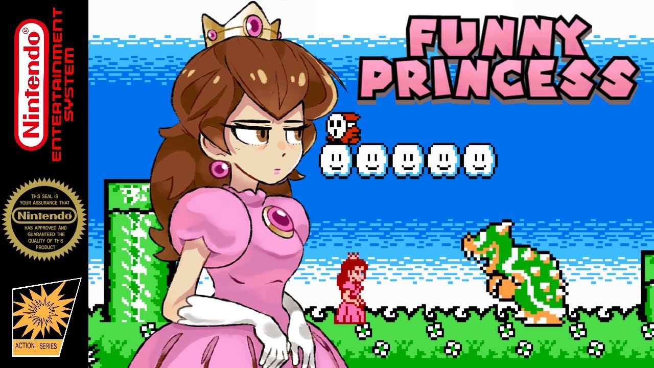 Funny Princess - Hack of Super Mario Bros. [NES]