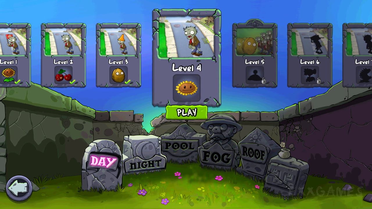 Plants vs. Zombies FREE Mobile Walkthrough Gameplay (Android,IOS) part 1