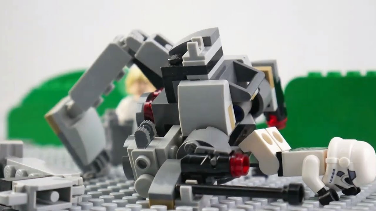 LEGO Stop Motion Animation Compilation. Star Wars Fighters In Action.