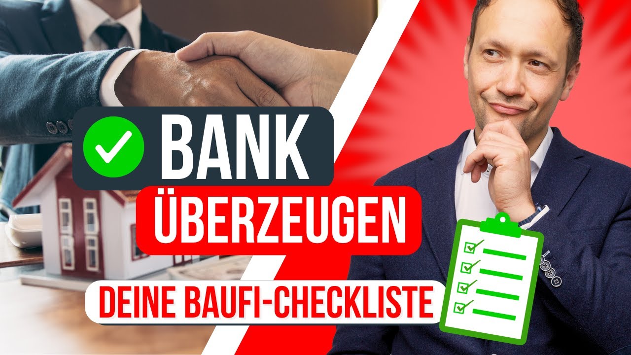 Wie bekomme ich eine Baufinanzierung!Voraussetzungen & Tipps für deine Bankzusage