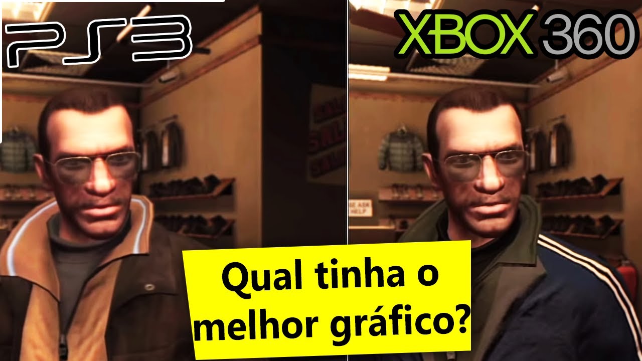 PS3 vs XBOX 360:Qual Tinha Melhor Gráfico?