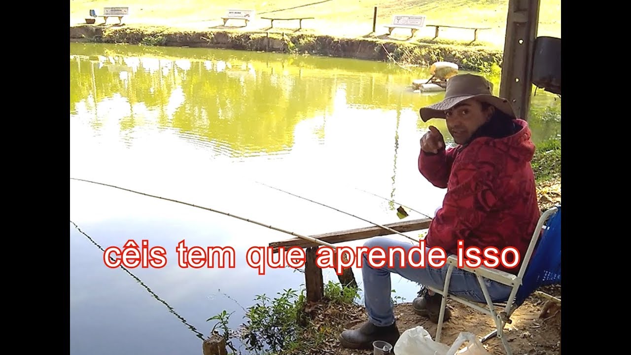 Como pesca no esbarro ou relo
