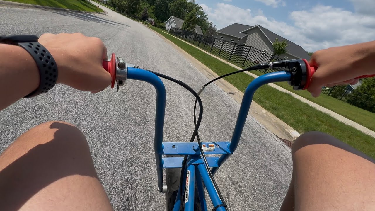 ALLOTMENT CRUISE ON BUILT PREDATOR 212 MINI BIKE (mini bike ride #5)