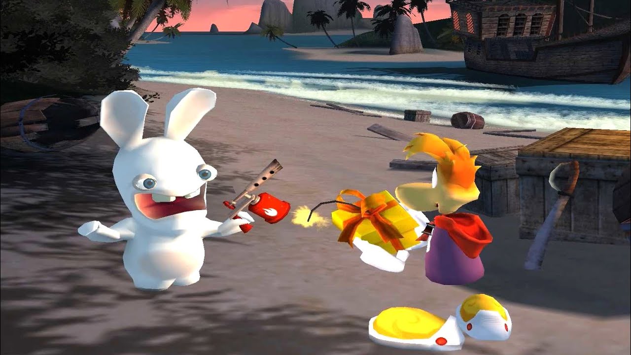 Rayman Raving Rabbids - Bunnies Don't Give Gifts